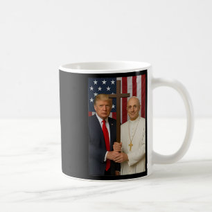 Taza De Café Trump Y Camisas Populares - El Papa Leo Xiv Dios b