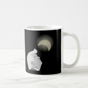 Taza De Café Trump y el eclipse solar