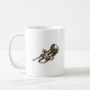 Taza De Café Trumpet con Lyre