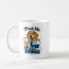 Taza De Café Trust Me I’m a Dogtor Funny Dog Doctor