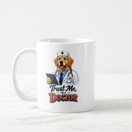 Taza De Café Trust Me I’m a Dogtor Funny Dog Doctor