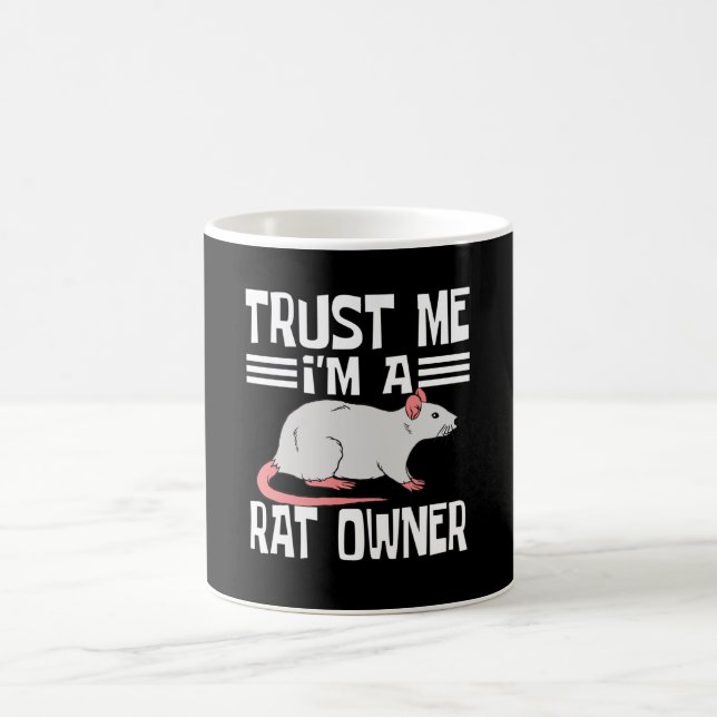 Taza De Café Trust Me I'm A Rat Owner (Centro)