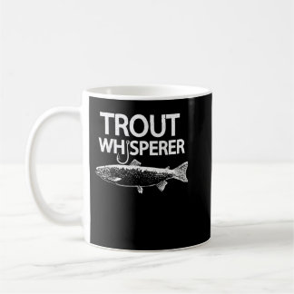 Taza De Café Trut Whisperer T-Shirt Funny Fly Fisherman Tee