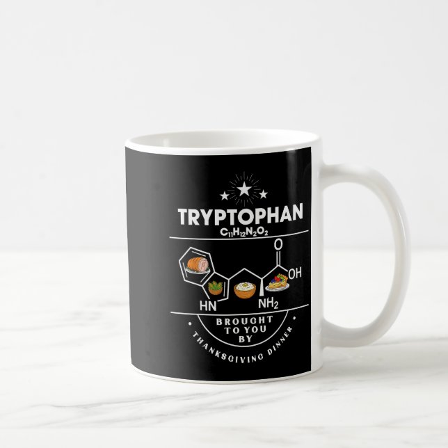 Taza De Café Tryptophan Brought To You By Thanksgiving Dinner  (Derecha)