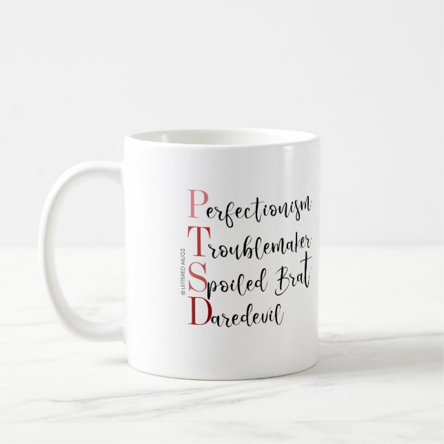 Taza De Café TSD Mug humorística (Izquierda)