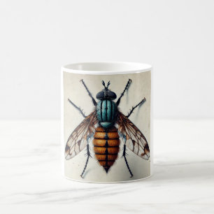 Taza De Café Tsetse Fly 180724IREF221 - Watercolor