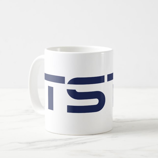 Taza De Café TSTC Block Logo (Anverso izquierdo)