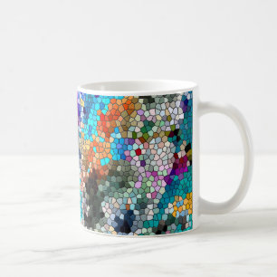Taza De Café TTEQOTGCubismINV AZUL SGDRKDP