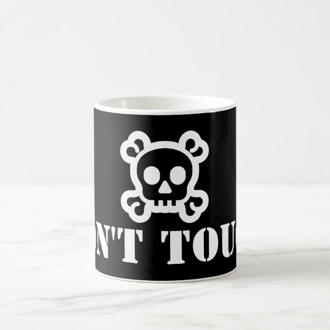 Taza De Café Tu agradable dicho: NO TOQUES (Centro)