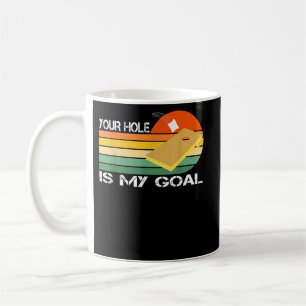 Taza De Café Tu agujero es mi agujero de objetivo