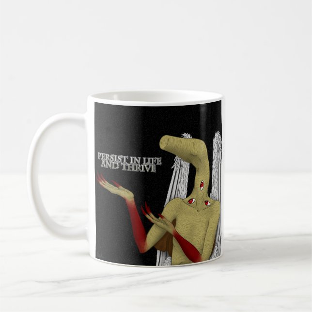 Taza De Café Tu ángel de la guarda da palabras de aliento (Izquierda)