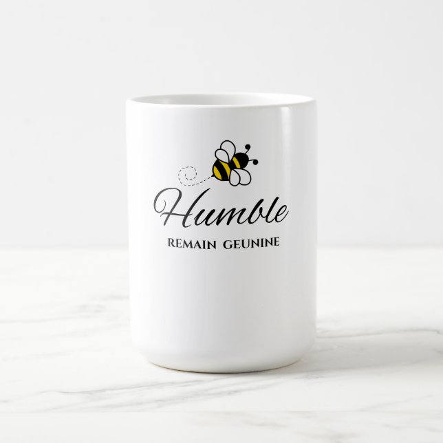 Taza De Café TÚ AUTÉNTICO, BLANCO 425g BEE HUMILDE (Centro)
