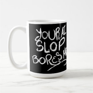 Taza De Café Tu basura de IA me aburre