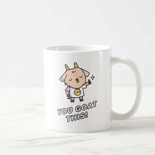Taza De Café Tú Cabra Esto, Pun de Cabra Lindo (Derecha)