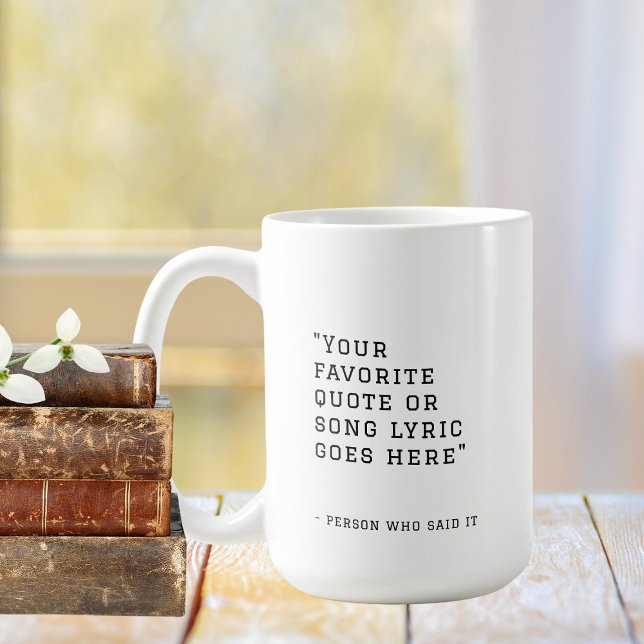 Taza De Café Tu cita favorita o letras de canciones - personali (Subido por el creador)