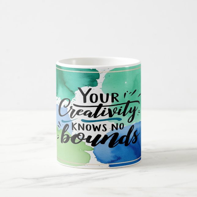 Taza De Café Tu creatividad no tiene límites (Centro)