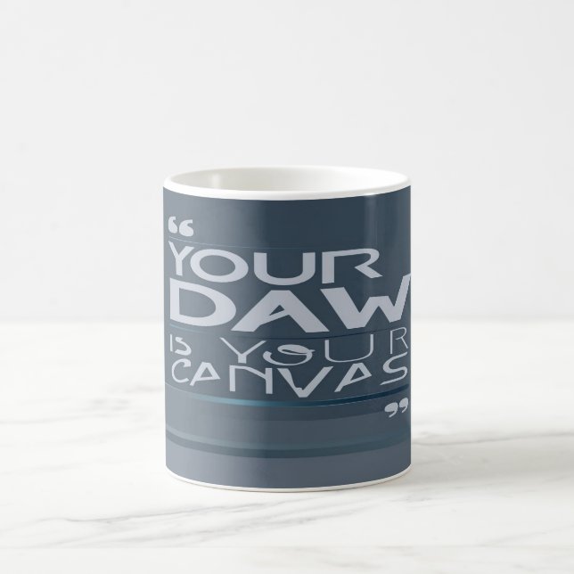 Taza De Café Tu DAW es tu lienzo opción 3 (Centro)