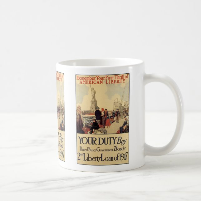 Taza De Café "Tu deber" - Segundo préstamo de libertad (Derecha)