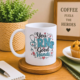 Taza De Café Tú Eres Enfermera de Buenas Manos
