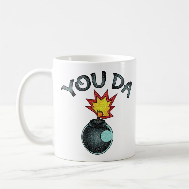 Taza De Café Tú Eres La Bomba Brillante (Izquierda)