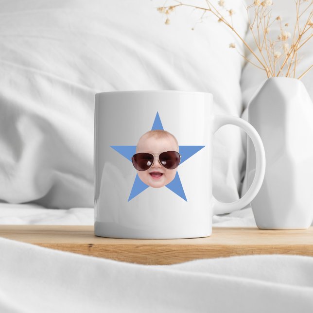 Taza De Café Tu Face Star Gracioso Regalo Para Sus Navidades (Subido por el creador)