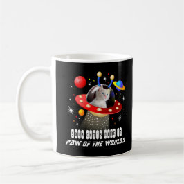 Taza De Café Tu gato en una película de ciencia ficción sobre e