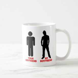 Taza De Café Tu novio. Mi novio