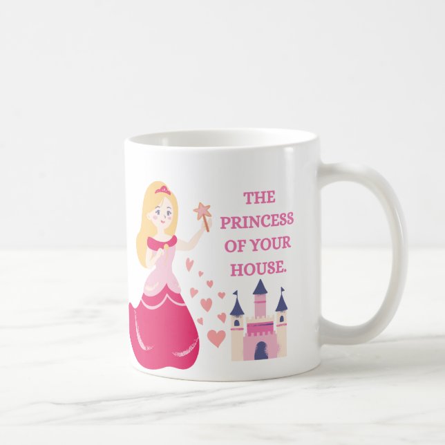 Taza De Café Tu pequeña Princesa Mug (Derecha)