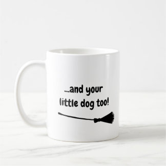 Taza De Café Tu Perro Muy Gracioso Texto Negro Personalizado