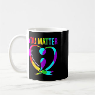 Taza De Café Tu Problema Feliz Gráfico de Apoyo a la Conciencia