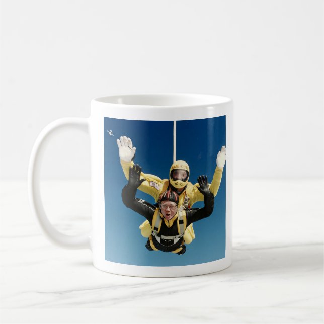 Taza De Café ¡Tu Skydive! - (Izquierda)