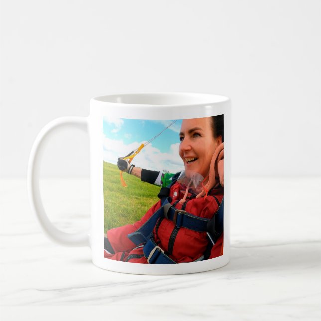 Taza De Café ¡Tu Skydive! - (Izquierda)