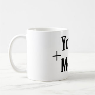Taza De Café Tú + yo = Love Mug