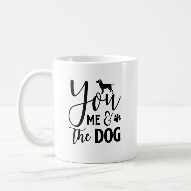 Taza De Café Tú, yo y el perro (Izquierda)