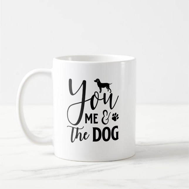 Taza De Café Tú, yo y el perro (Izquierda)