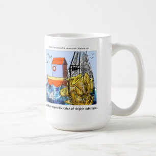 Taza De Café Tuba divertida segura para delfines