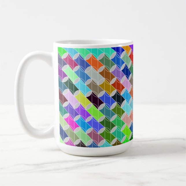 Taza De Café Tubes 15oz Mug (Izquierda)