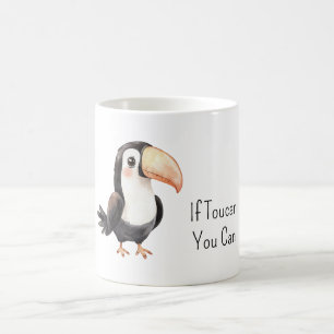 Taza De Café Tucán negro  