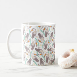 Taza De Café Tucanes exóticos de moda