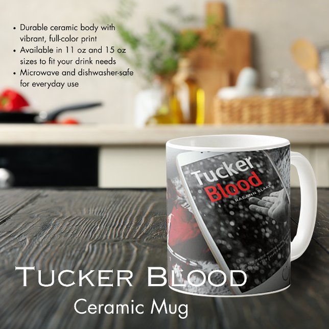 Taza De Café Tucker Blood Ceramic Mug (Subido por el creador)