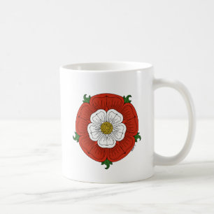 Taza De Café Tudor Rosa