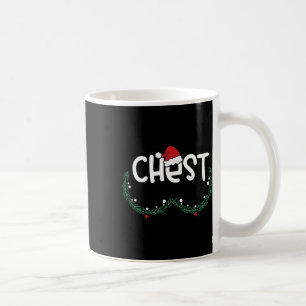 Taza De Café Tuercas de pecho coincidiendo con castañas Navidad