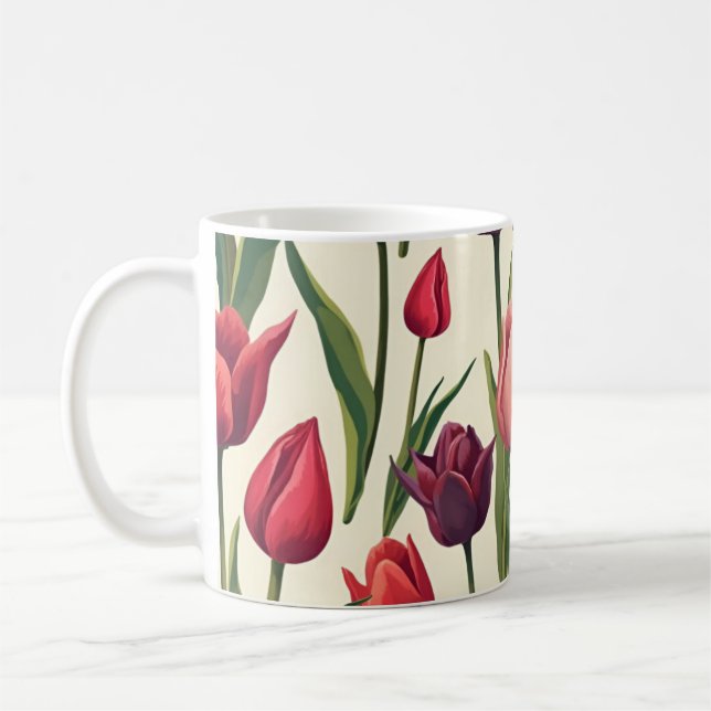 Taza De Café Tulip Mug (Izquierda)