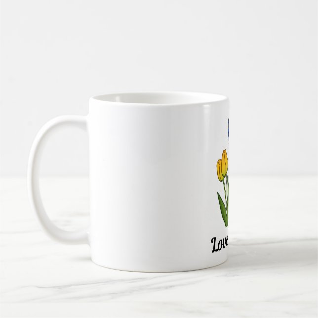 Taza De Café Tulip Mug (Izquierda)