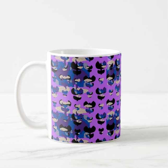 Taza De Café Tulipán de llama celestial contenida (Izquierda)