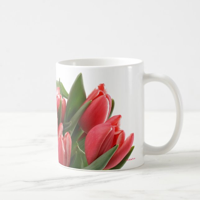 Taza De Café Tulipanes (Derecha)