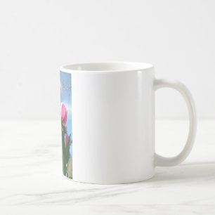 Taza De Café Tulipanes alcistas