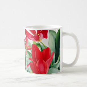 Taza De Café Tulipanes de Shakespeare