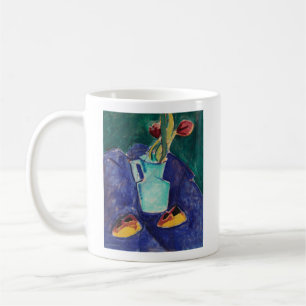 Taza De Café 'Tulipanes en un jarrón verde' de Alfred Henry Mau