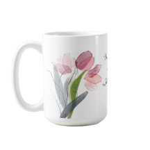 Tulipanes rosados Hojas blancas La mejor madrastra